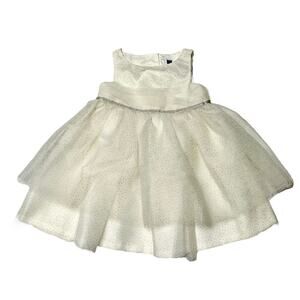 Janie And Jack Shimmer Tulle Dress Size 12-18m